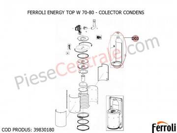 Poza Colector Condens centrale termice Ferroli Energy Top W 70-80