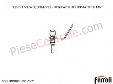 Poza Regulator termostatic cu lant pentru centrale pe lemne Ferroli SFL, WFL, ECO LOGIC, GFN