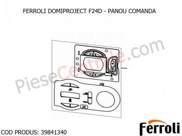 Poza Panou comanda centrala termica Ferroli Domiproject F24D