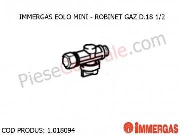Poza Robinet gaz D.18-1/2 centrala termica Immergas Eolo Mini