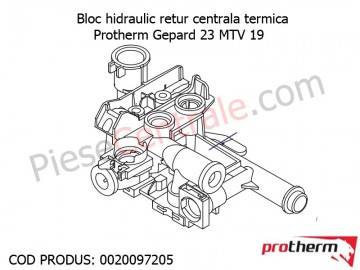 Poza Bloc hidraulic retur centrala termica Protherm Gepard 23 MTV 19