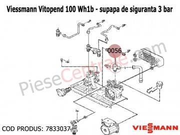 Poza Supapa de siguranta 3 bari centrale termice Viessmann Vitopend 100 WH1B
