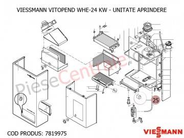 Poza Unitate aprindere centrala termica Viessmann Vitopend WHE