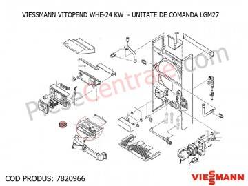 Poza Unitate de comanda LGM 27 centrala termica Viessmann Vitopend WHE