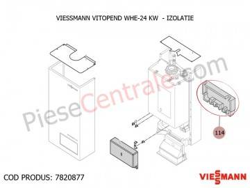 Poza Izolatie centrala termica Viessmann Vitopend WHE