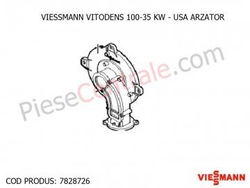 Poza Usa arzator centrala termica Viessmann Vitodens 100 35 WB1B