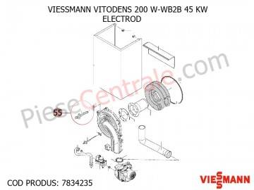 Poza Electrod centrala termica VITODENS 200 W-WB2B 45 KW