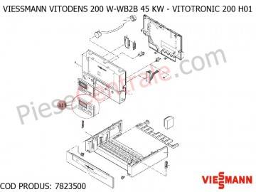Poza Vitotronic 200 H01 pentru centrala termica Viessmann Vitodens 200