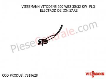 Poza Electrod ionizare centrala termica Viessmann Vitodens 200, Vitodens 333 WS3A