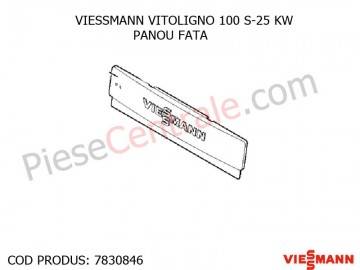 Poza Panou fata centrala pe lemne Viessmann Vitoligno 100 S
