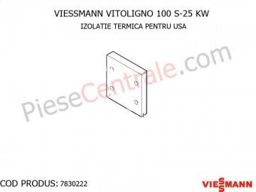 Poza Izolatie termica pentru usa centrala pe lemne Viessmann Vitoligno 100 S 25 kw
