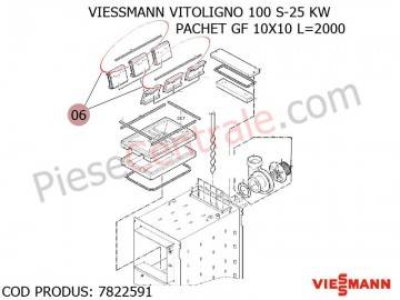 Poza Pachet GF 10X10 L-2000 centrala pe lemne Viessmann Vitoligno 100 S si Vitoligno VL 1A