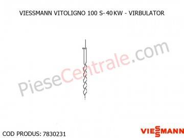 Poza Virbulator centrala pe lemne Viessmann Vitoligno 100 S 30 kw si 40 kw