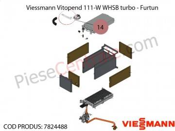 Poza Furtun centrala termica Viessmann Vitopend 111-W WHSB turbo
