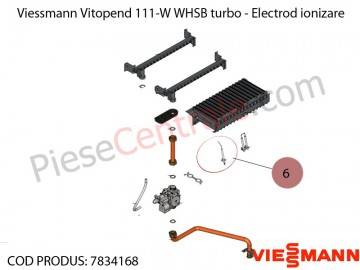 Poza Electrod de ionizare centrala termica Viessmann Vitopend 111-W WHSB turbo
