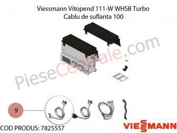 Poza Cablu de suflanta 100 centrala termica Viessmann Vitopend 111-W WHSB turbo