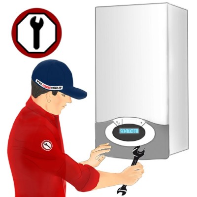 Poza Montaj centrale termice pe gaz cu putere cuprinsa intre 24 kw si 28 kw. Poza 9941
