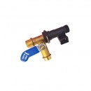 Kit fluxostat si robinet umplere lung centrale termice Ferroli Domiproject F 32, Domicompact F 24 D