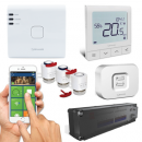 Pachet automatizare incalzire in pardoseala wireless si WI-FI, 7 circuite - 3 zone