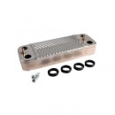 Schimbator secundar 12 placi centrala termica Saunier Duval Thema Condens F30E
