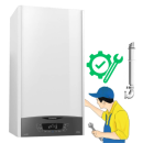 Centrala gaz Ariston Clas One WIFI 24 KW, manopera montaj, punere in functiune si autorizatie functionare