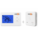 Termostat ambient Stege WT200 RF, fara fir, programabil