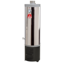 Ansamblu boiler pe lemne 120 litri inox Miklos Steel, cu focar economic usi din tabla